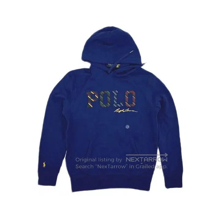 Polo Ralph Lauren Polo Ralph Lauren Letter Print Hooded Sweatshirt. Size US S / EU 44-46 / 1 - 2 Thumbnail