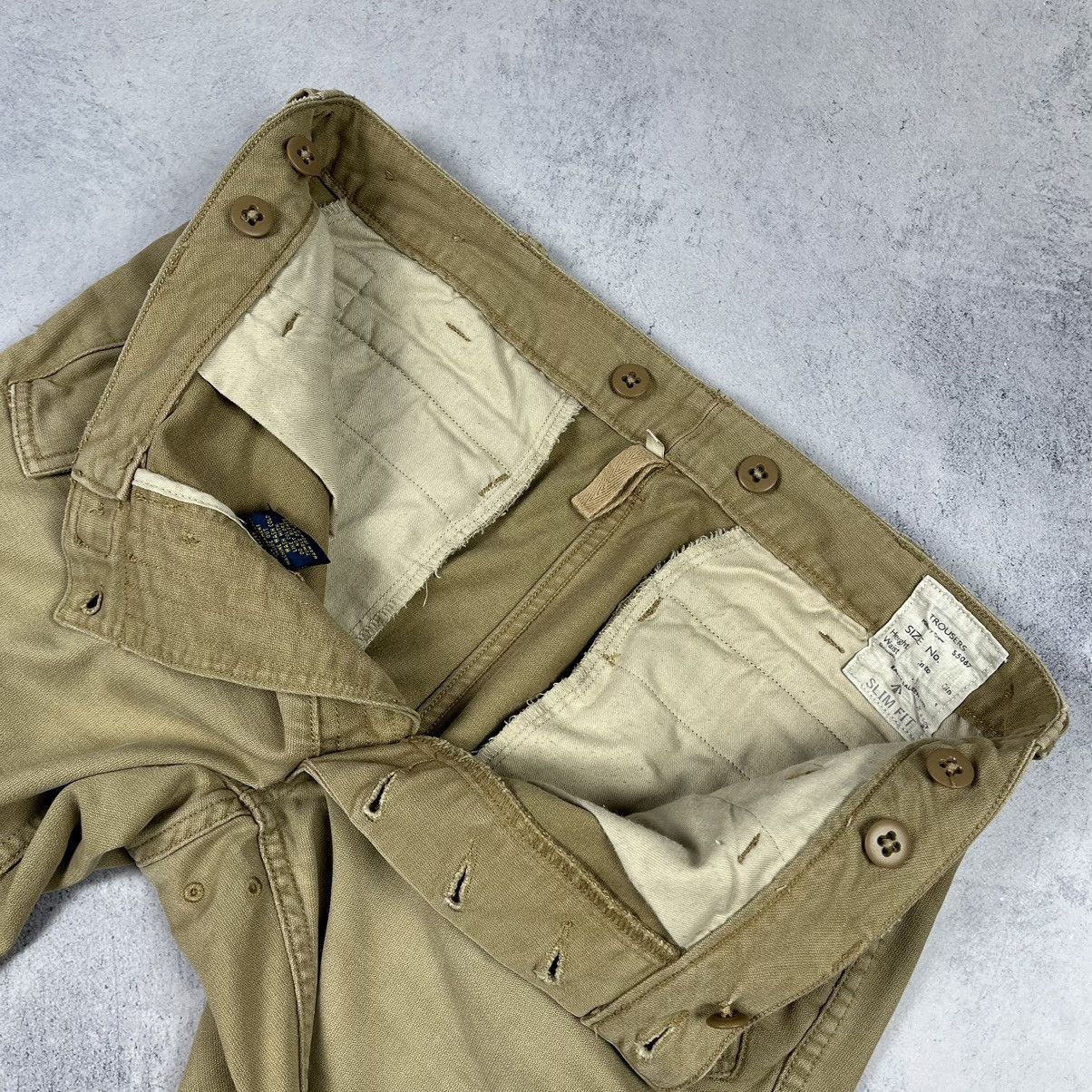 Polo Ralph Lauren Vintage Polo Ralph Lauren y2k cargo military pants 90’s Size US 31 - 16 Thumbnail