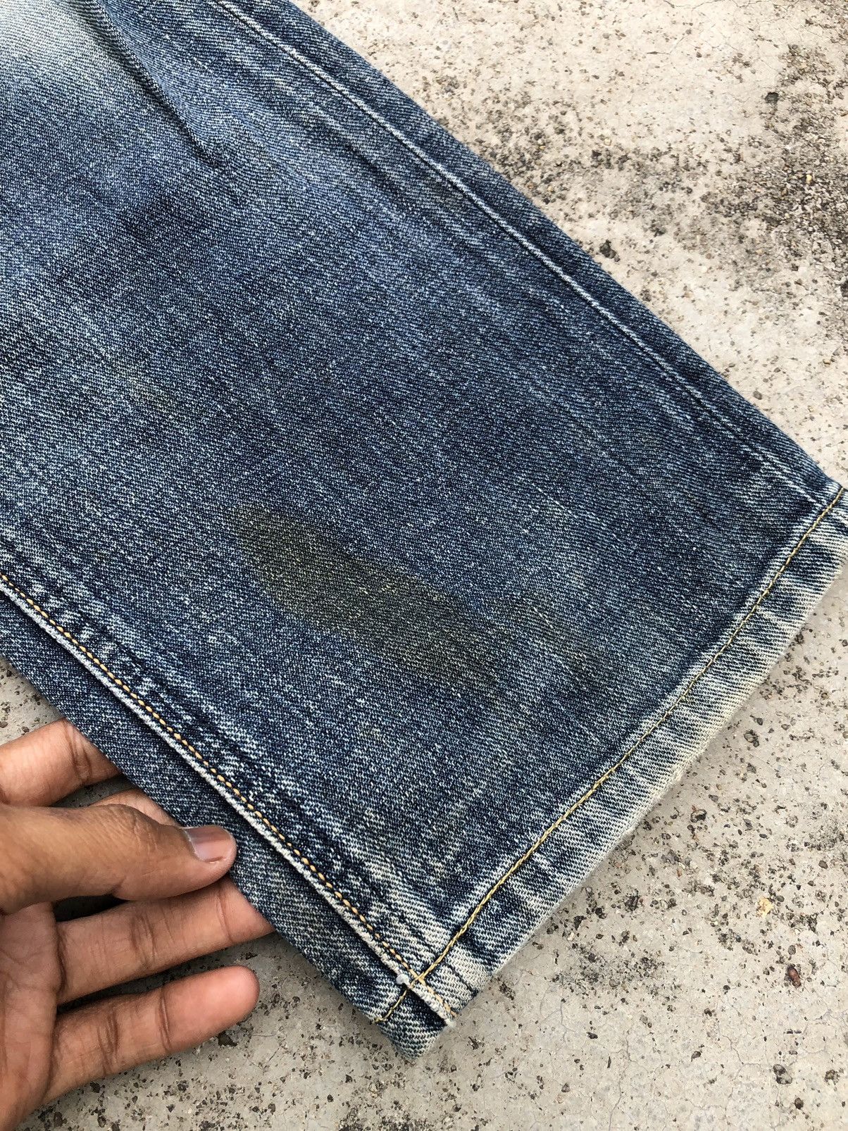 Lee × Vintage RUSTY BLUE VINTAGE LEE DENIM Size US 30 / EU 46 - 5 Thumbnail