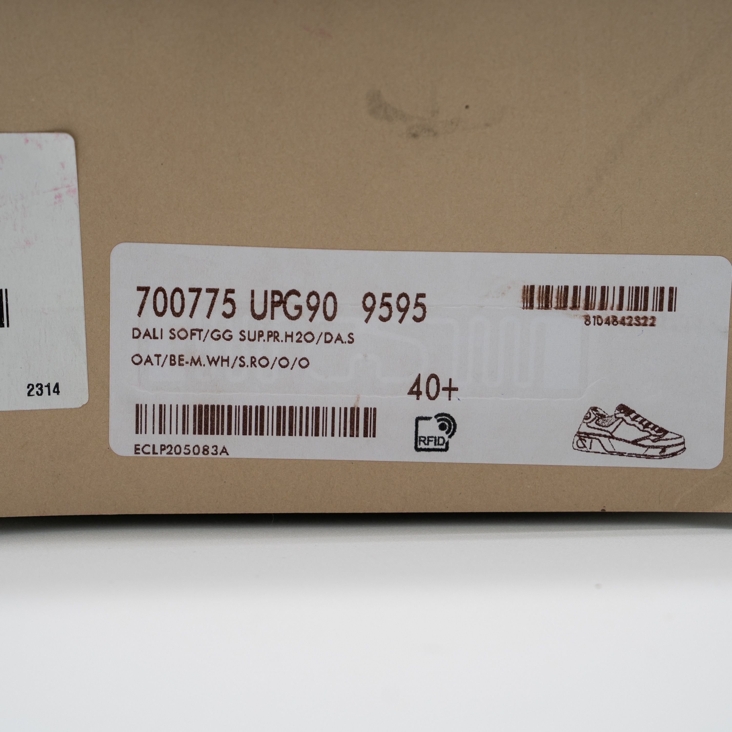 Gucci 10.5us Gucci GG Sneakers Oatmeal Pink Beige Leather Chunky B Size US 10.5 / IT 40.5 - 13 Thumbnail