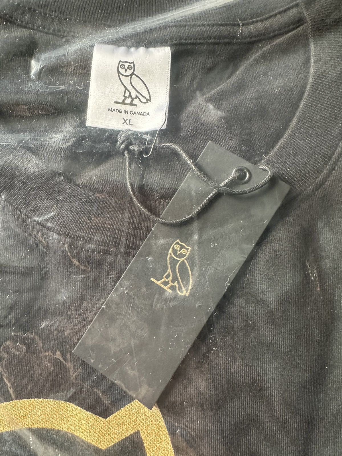Drake OVO CANADA FLAG 🇨🇦 OG OWL T-SHIRT TEE Size US XL / EU 56 / 4 - 6 Thumbnail
