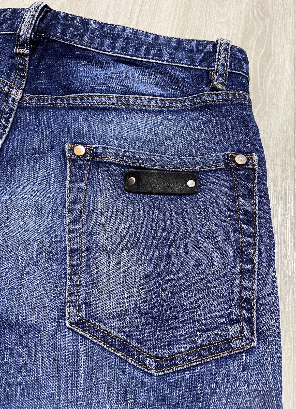 Just Cavalli Unisex Just Cavalli Slim Fit Washed Blue Jeans Denim Size US 31 - 7 Thumbnail