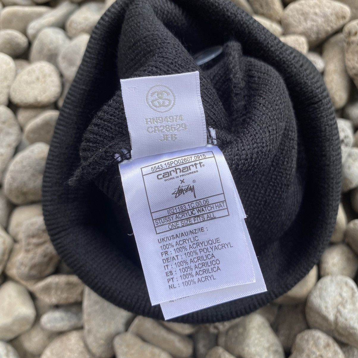 Carhartt × Stussy Stussy Beanie Hat Size ONE SIZE - 5 Thumbnail
