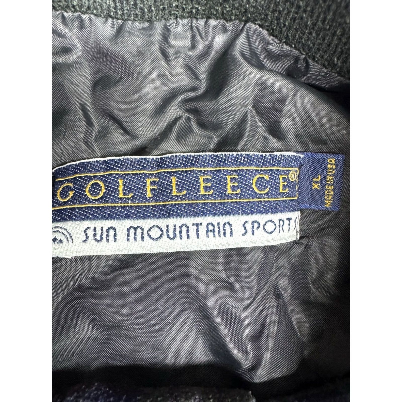 Vintage VINTAGE 90s Golf Windbreaker Pullover Sun Mountain XL Men Green Plaid Button Snap Mock Core Size US XL / EU 56 / 4 - 3 Thumbnail