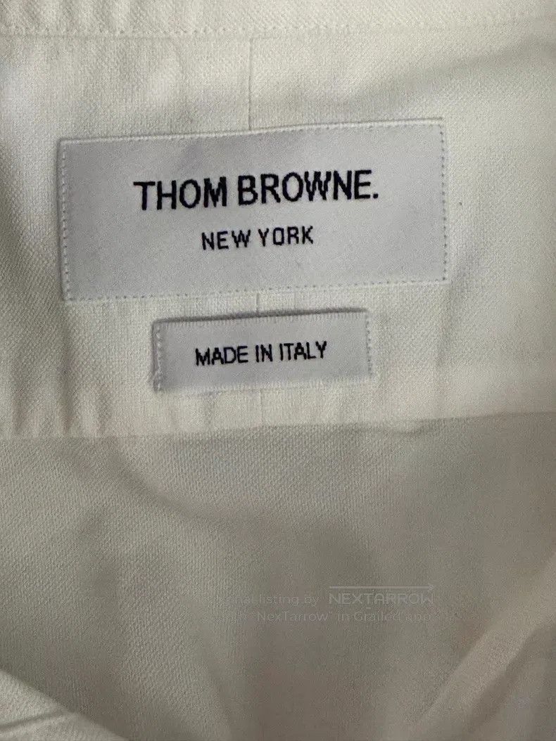 Thom Browne Thom Browne Striped Oxford cloth shirt Size US L / EU 52-54 / 3 - 2 Thumbnail