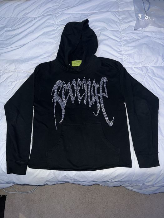 Rhinestone store revenge hoodie