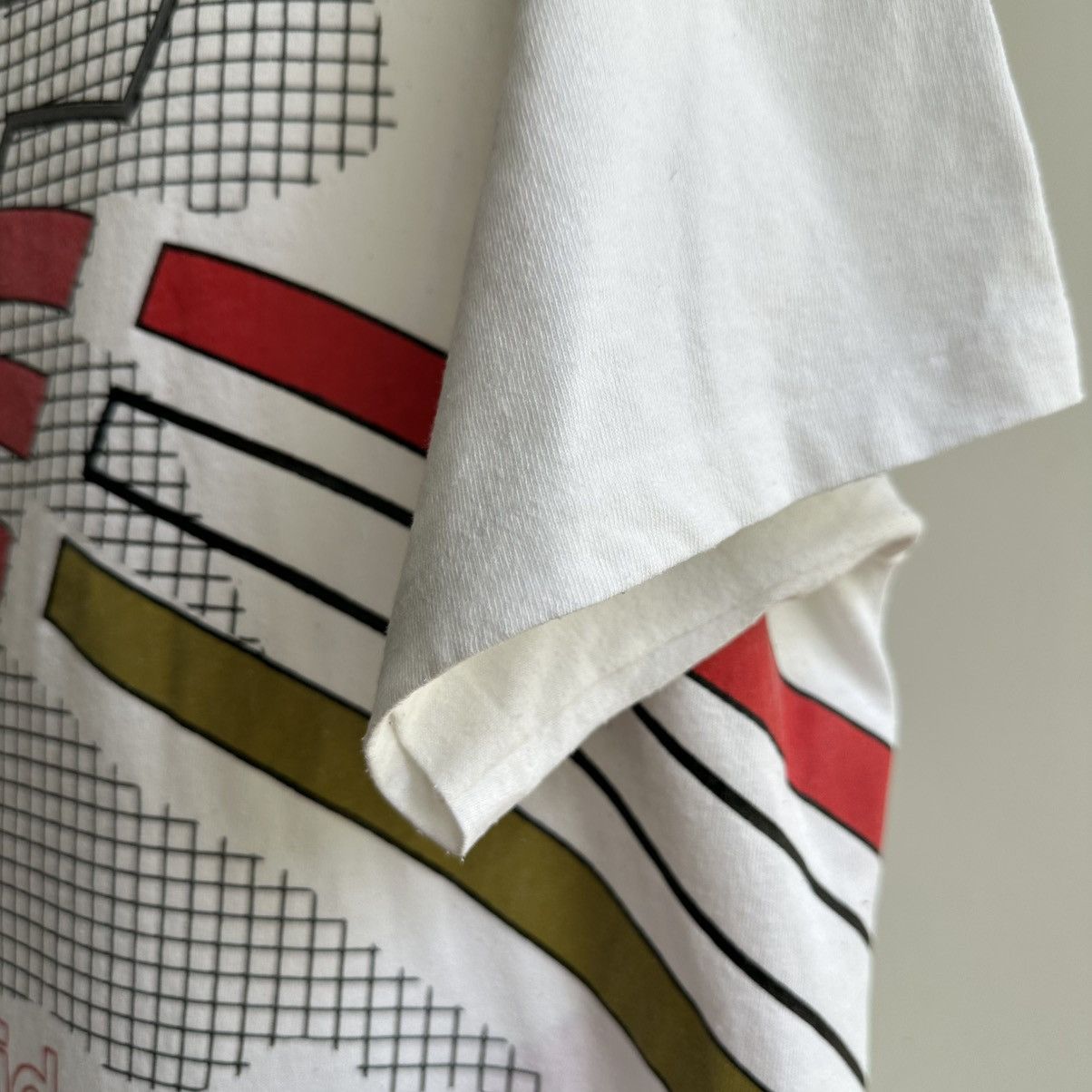 Adidas × Vintage Vintage 90s Adidas Single Stitch Graphic Tee Size US XL / EU 56 / 4 - 12 Thumbnail