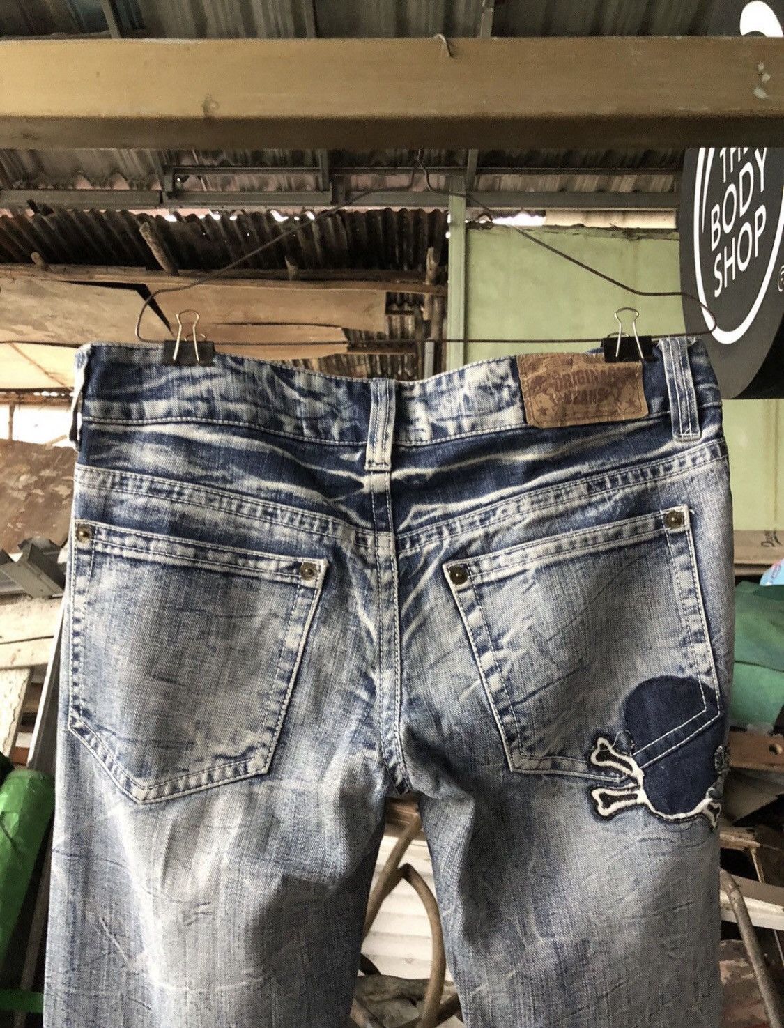 Hysteric Glamour × Japanese Brand × Seditionaries The Vintage Standard Design Honey Comb Denim Pants Size US 31 - 4 Thumbnail