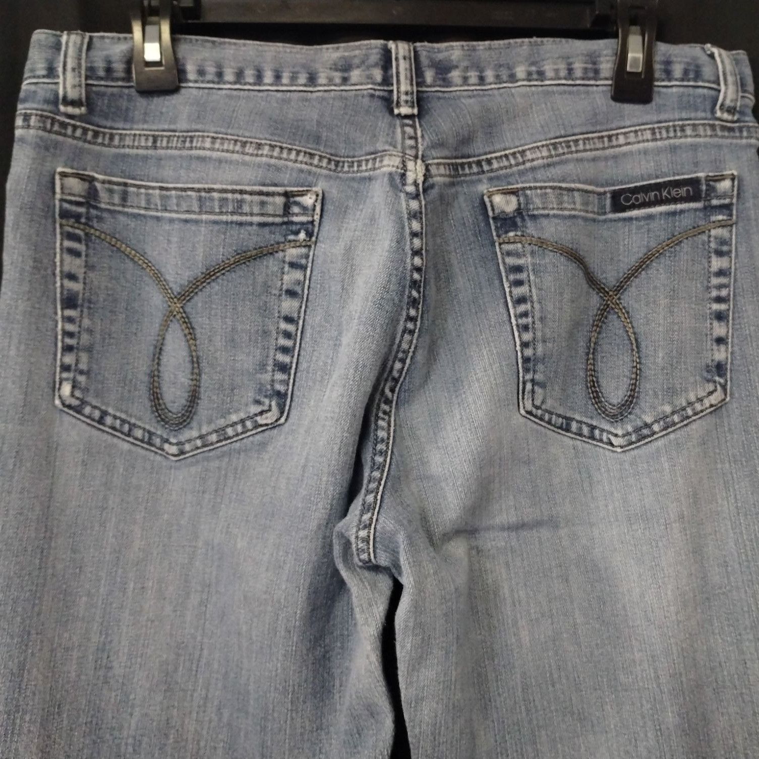 Calvin Klein Calvin Klein Women's Blue Jeans/Bootcut Size 31/12 SKU 4060 Size 31" - 4 Thumbnail
