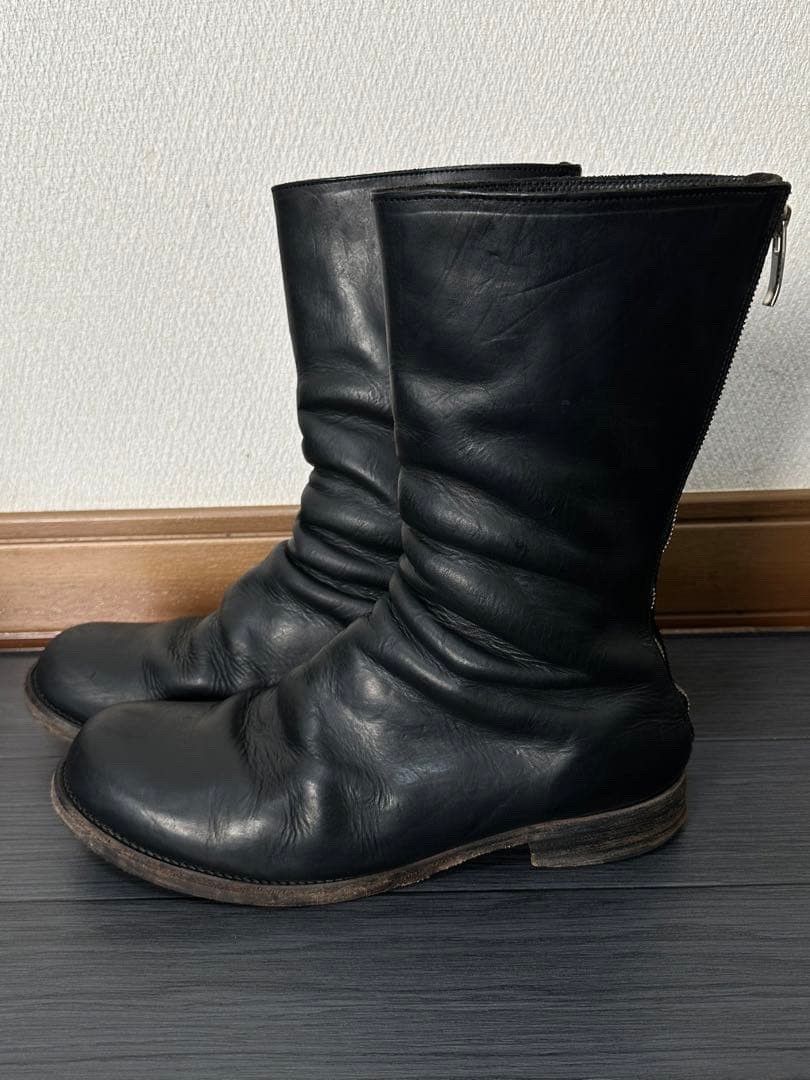 N/07 (En Zero Nana) × Lien ONE PIECE BACK ZIP BOOTS