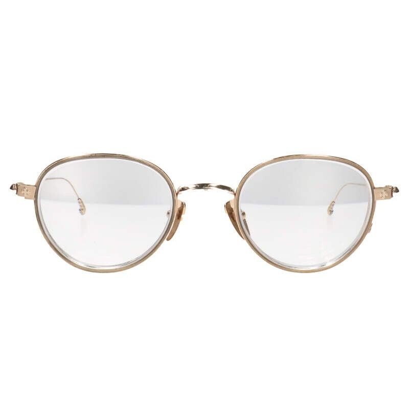 Chrome Hearts BONE PRONE IV Metal Frame Glasses