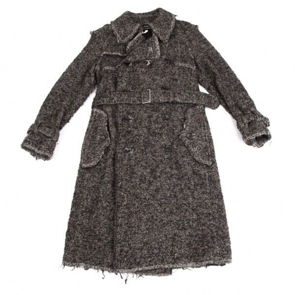 Junya Watanabe gray wool trench coat by junya watanabe Size US S / EU 44-46 / 1 - 1 Thumbnail