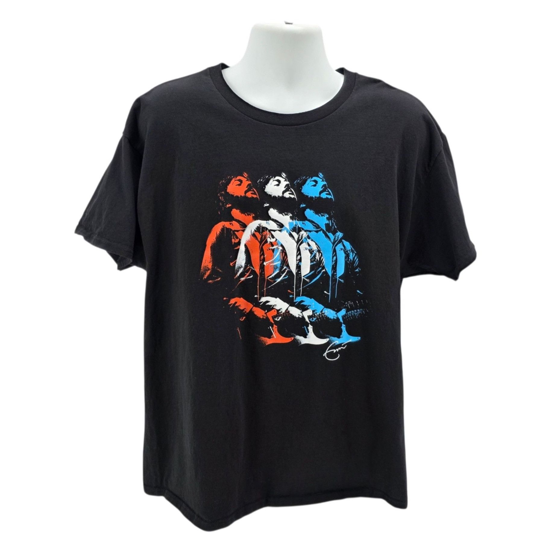 Hanes Hanes Eric Clapton Mens XL Shirt 60 Years Further On Up Tour Size US XL / EU 56 / 4 - 1 Thumbnail