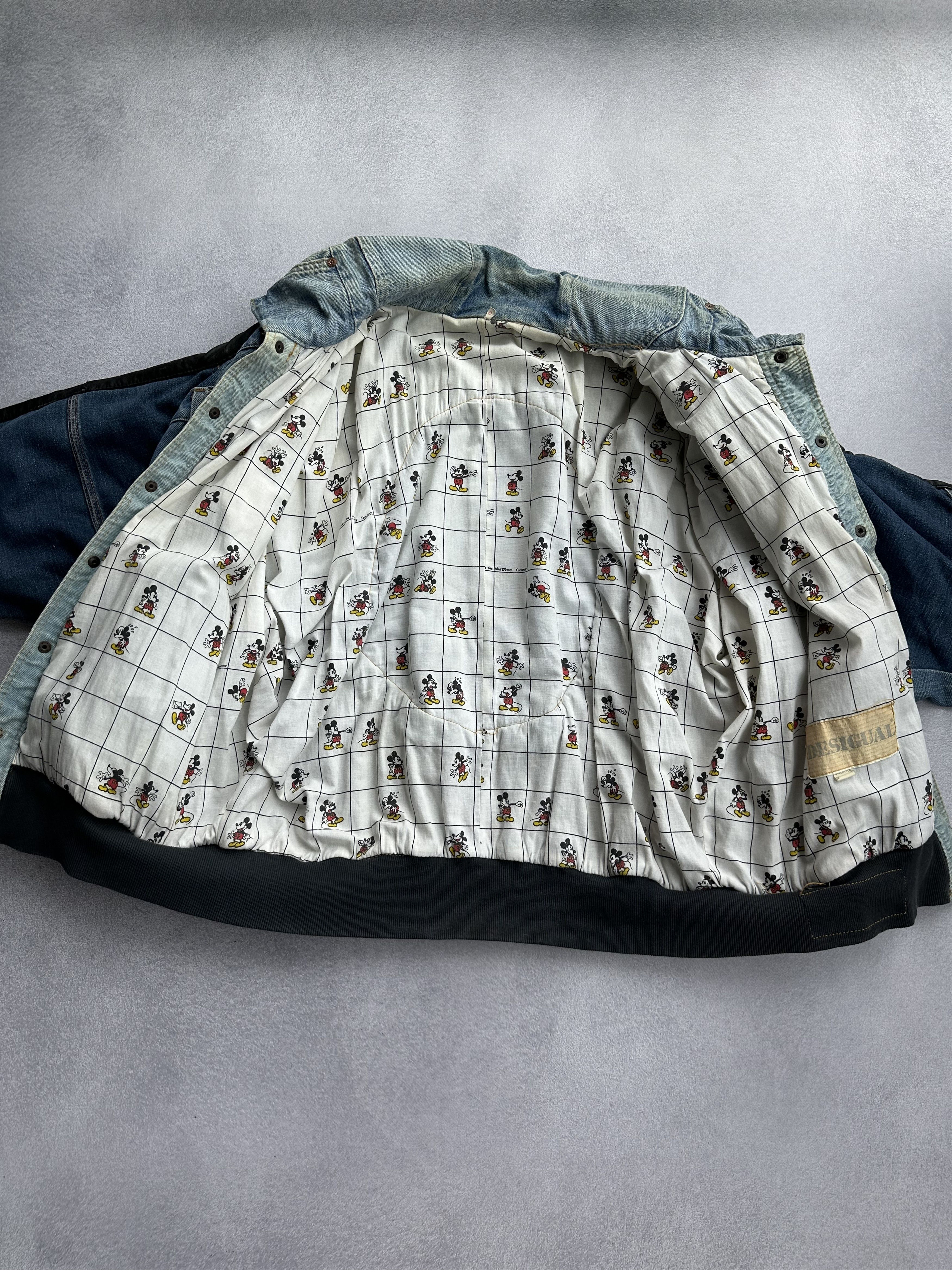 Disney × Undercover Disney DonaldDuck 90s PatchWork Levi’s Denim Handmade Jacket Size US L / EU 52-54 / 3 - 16 Thumbnail