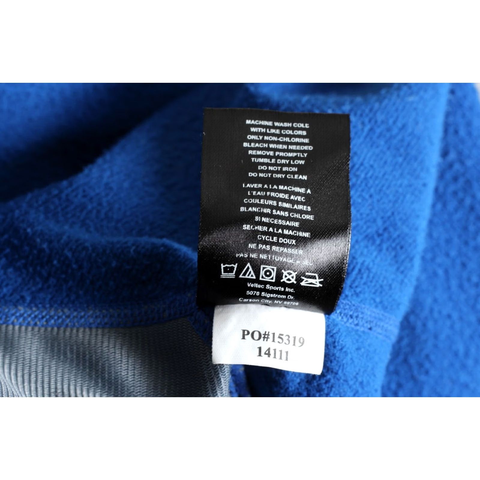 Layer 8 DESCENTE ½ Zip Stretch Mid Layer Jacket Men Size L Blue VR0720 Size US L / EU 52-54 / 3 - 8 Thumbnail