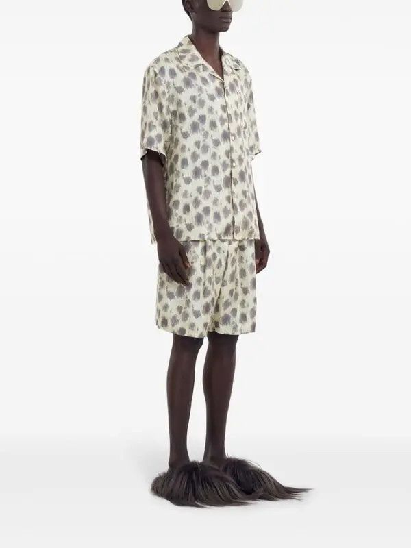 Marni o1w1db11125 Shirt in Yellow Size US XL / EU 56 / 4 - 4 Thumbnail
