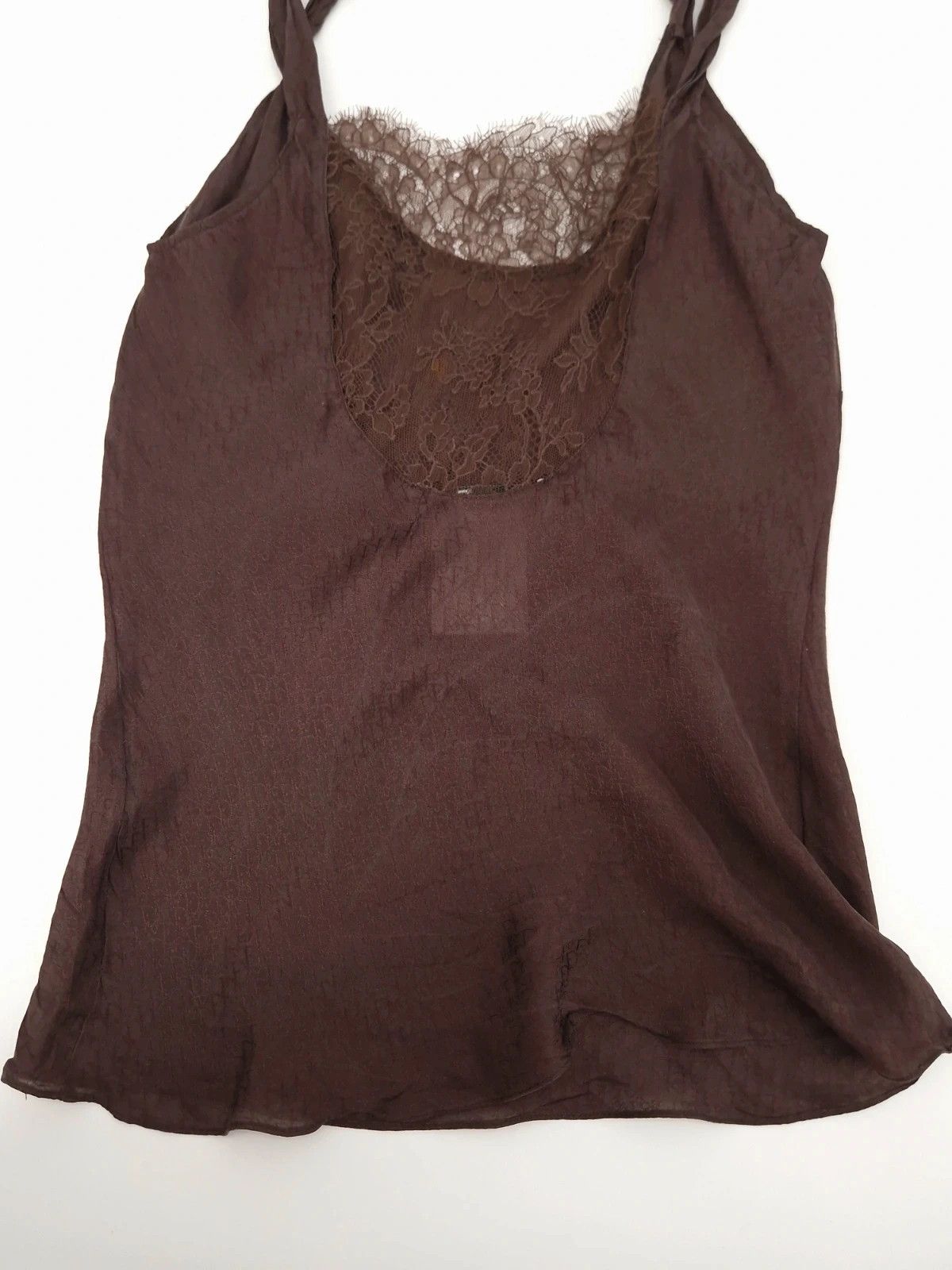 Dior Dior Monogram Camisole Silk Top Size XS / US 0-2 / IT 36-38 - 7 Thumbnail