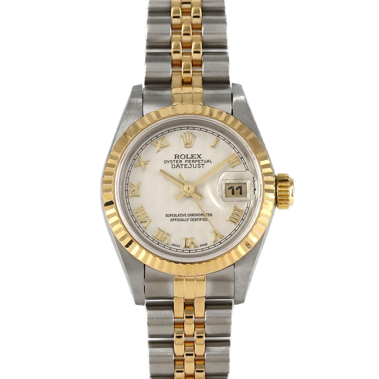 Rolex Rolex Rolex Datejust Stainless Steel Yellow Gold Watch Metal Automatic 69173 DUTY FREE for USA Size ONE SIZE - 1 Thumbnail