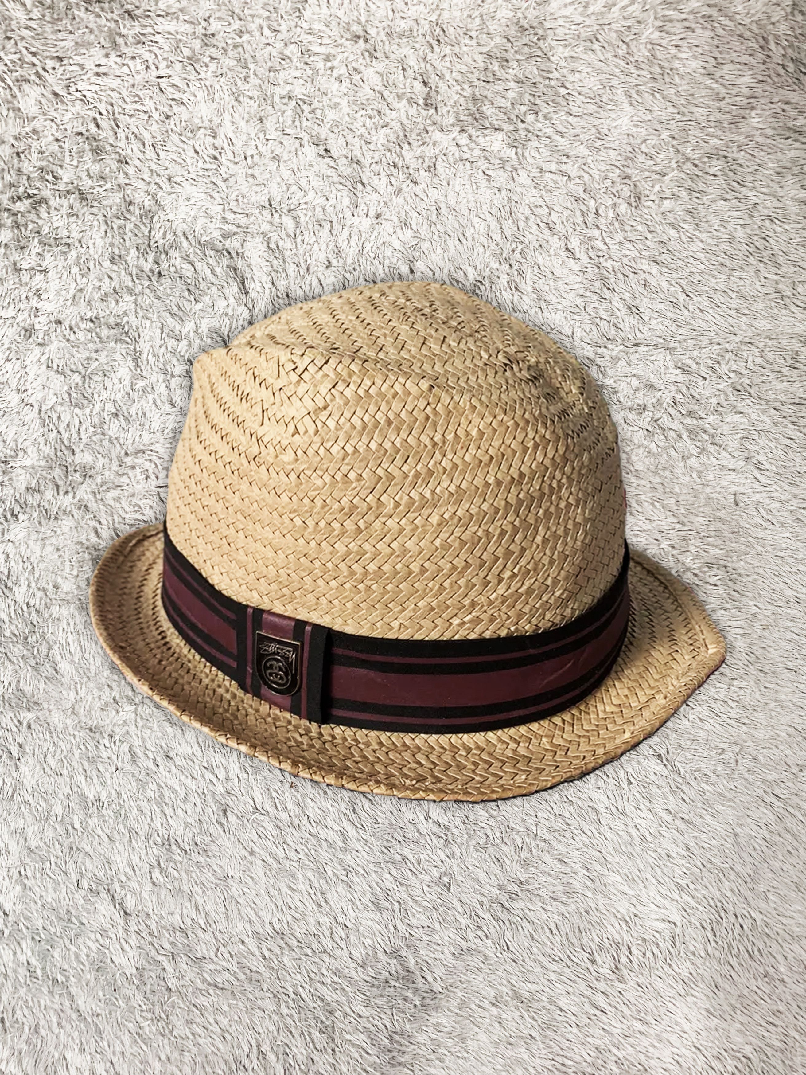 Stussy Stussy Paper Straw Crusher Bucket Hat Size ONE SIZE - 1 Thumbnail