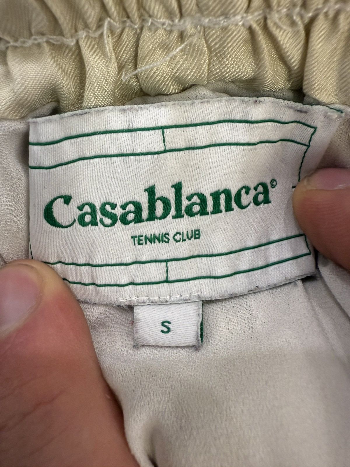 Casablanca Casablanca Silk Tennis Club Shorts Size US 30 / EU 46 - 7 Thumbnail