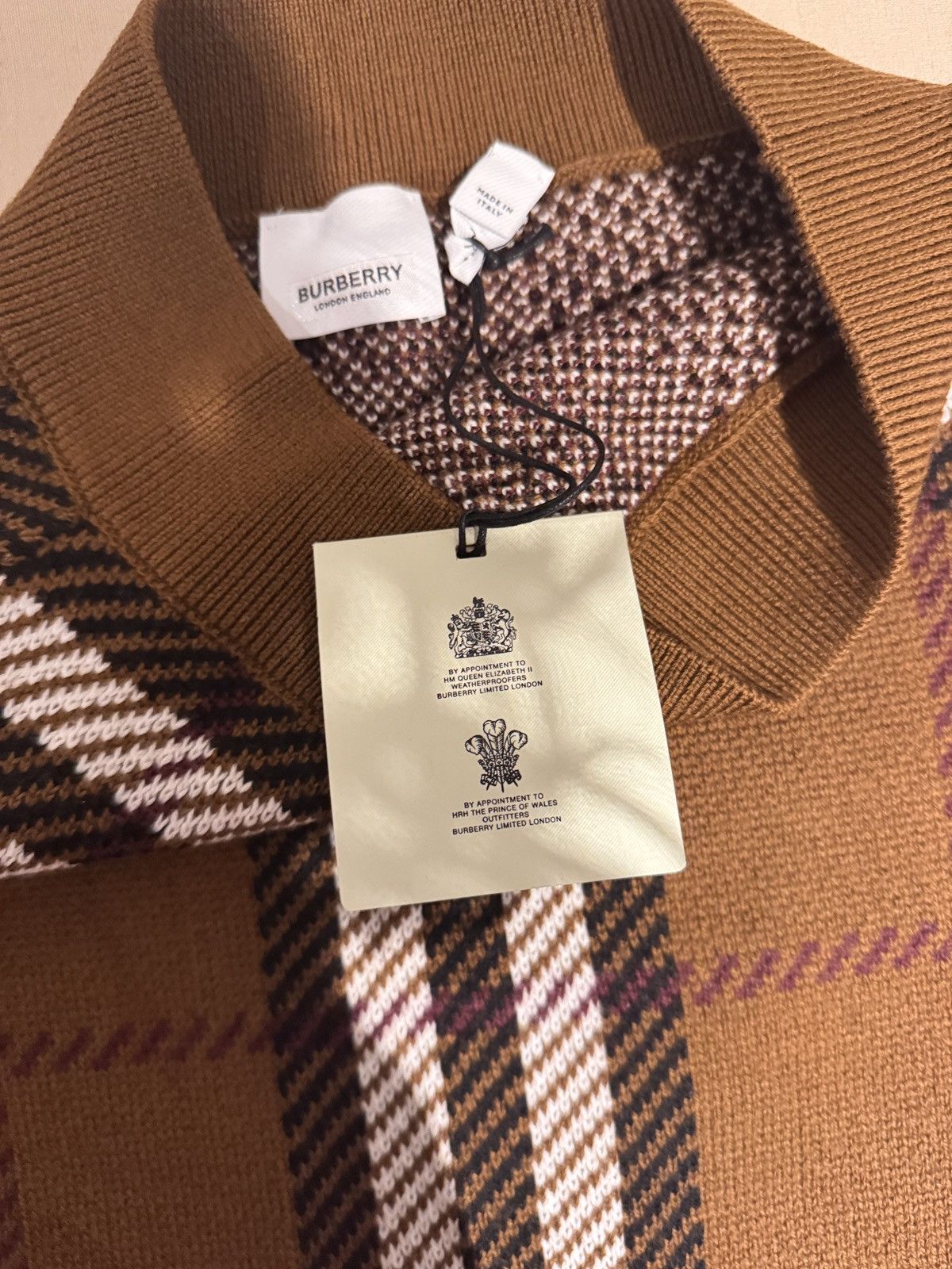 Burberry × Burberry Prorsum Burberry Exaggerated Check jacquard mini skirt Size 25" / US 0 / IT 36 - 12 Thumbnail