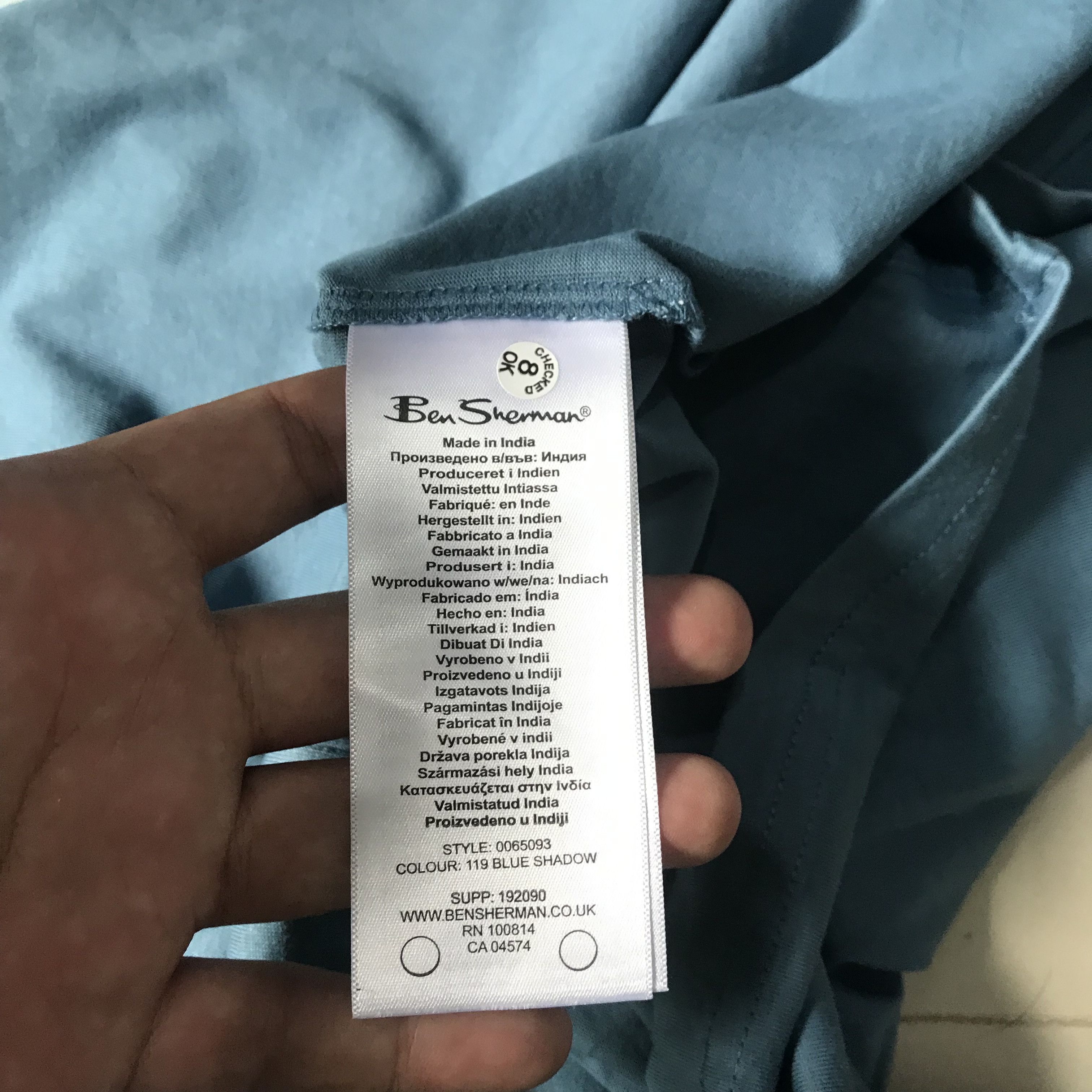 Ben Sherman × Hysteric Glamour Ben Sherman mods Target Blue Shadow T-Shirt new XXL Size US XXL / EU 58 / 5 - 7 Thumbnail
