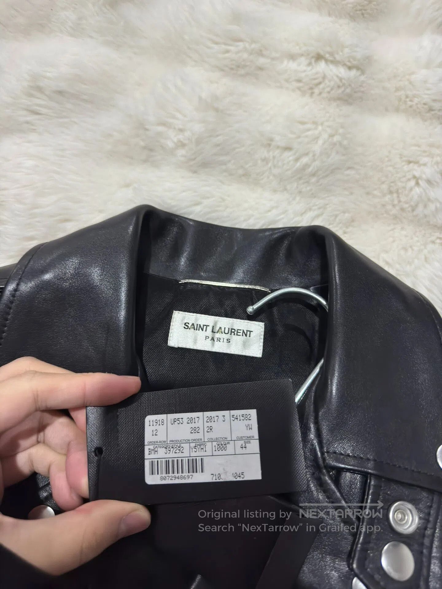 Saint Laurent Paris Saint Laurent Paris Leather Jacket| Size US S / EU 44-46 / 1 - 3 Thumbnail