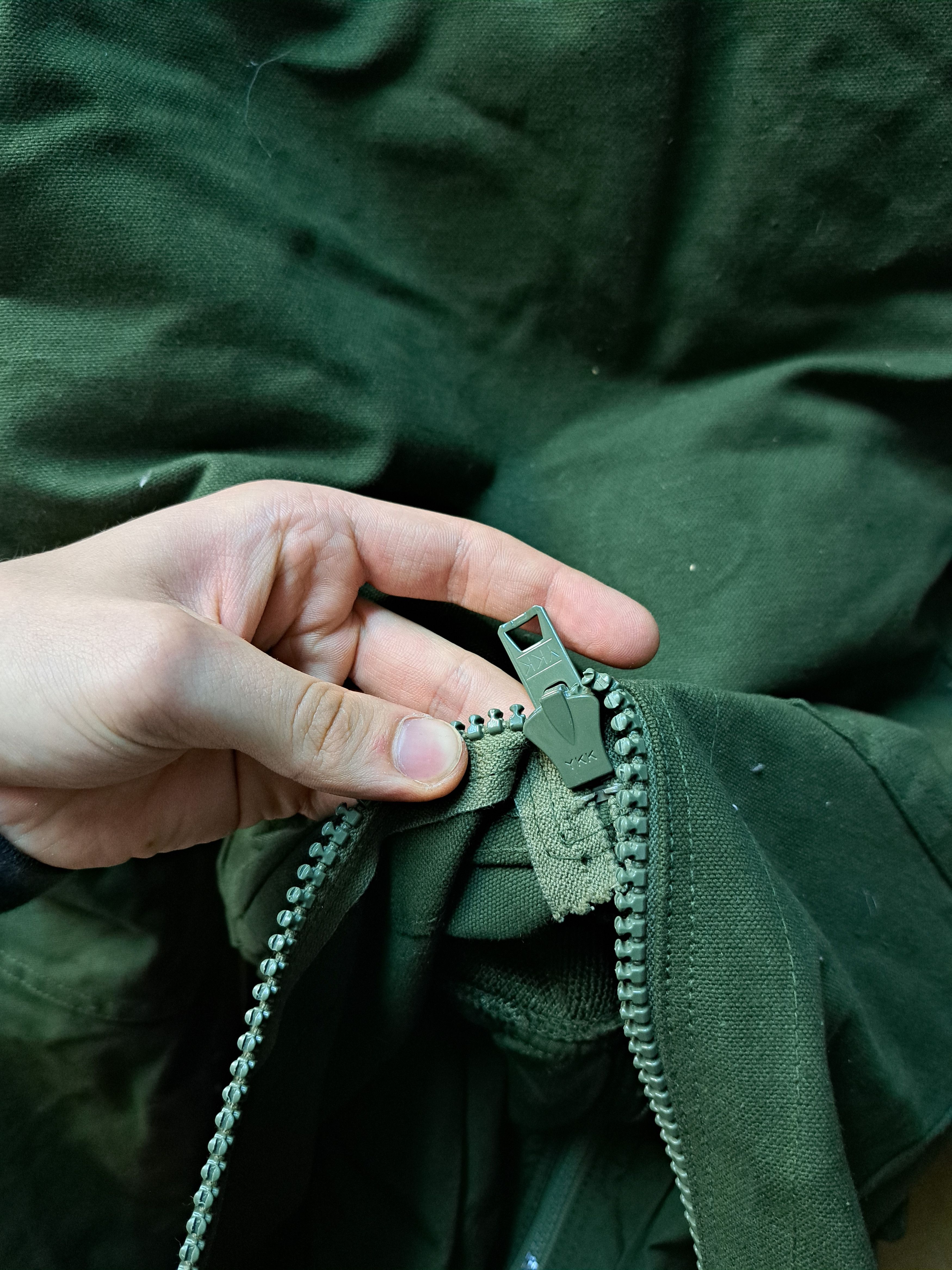 Vintage Vintage 60s Swedish Army Motorcycle Overalls Pants Pharell Size US 38 / EU 54 - 9 Thumbnail
