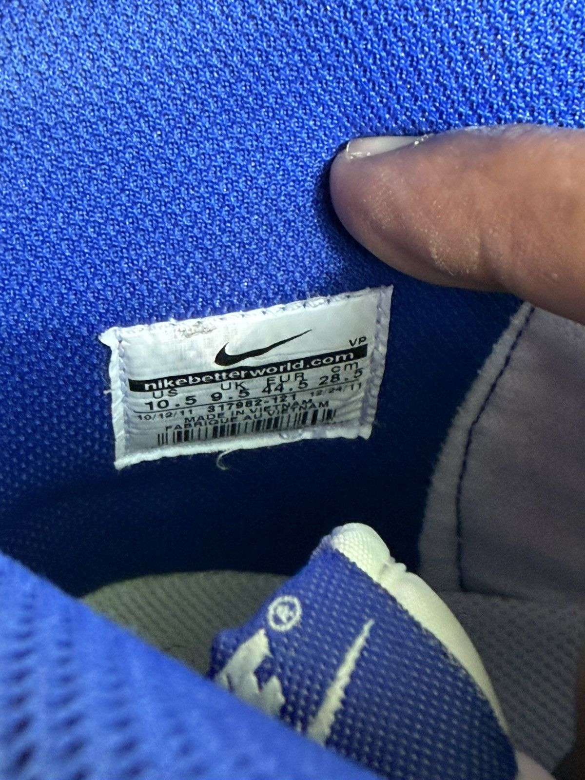 Nike 2011 Nike Dunk High College Pack Duke University Size US 10.5 / EU 43-44 - 6 Thumbnail
