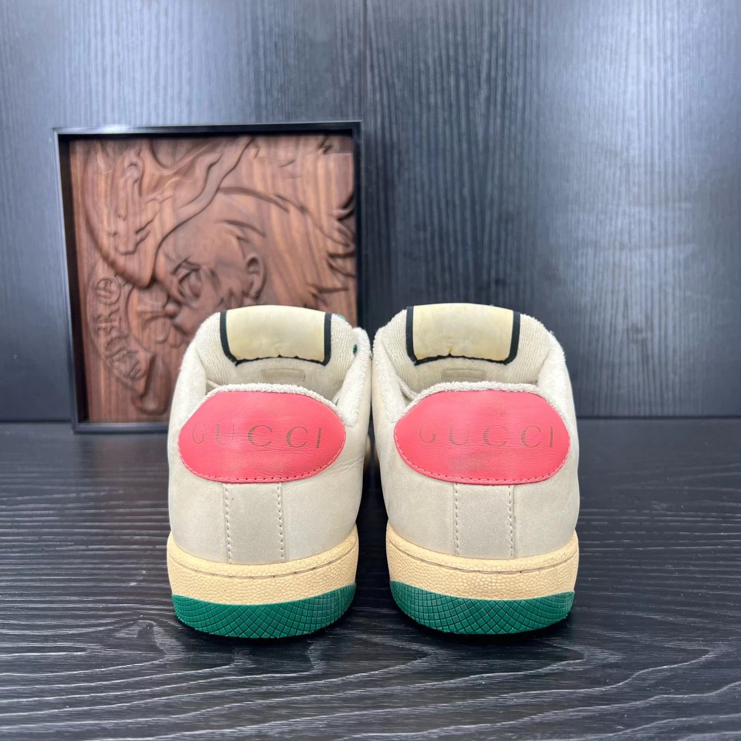Gucci Gucci Rhyton ebony magenta 36.5 Worn 2x Size US 5.5 / IT 35.5 - 5 Thumbnail