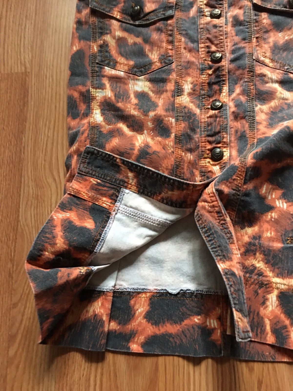 Just Cavalli × Roberto Cavalli Roberto Cavalli Just Cavalli Leopard Print Skirt Size EU 46 Size 32" / US 10 / IT 46 - 7 Thumbnail