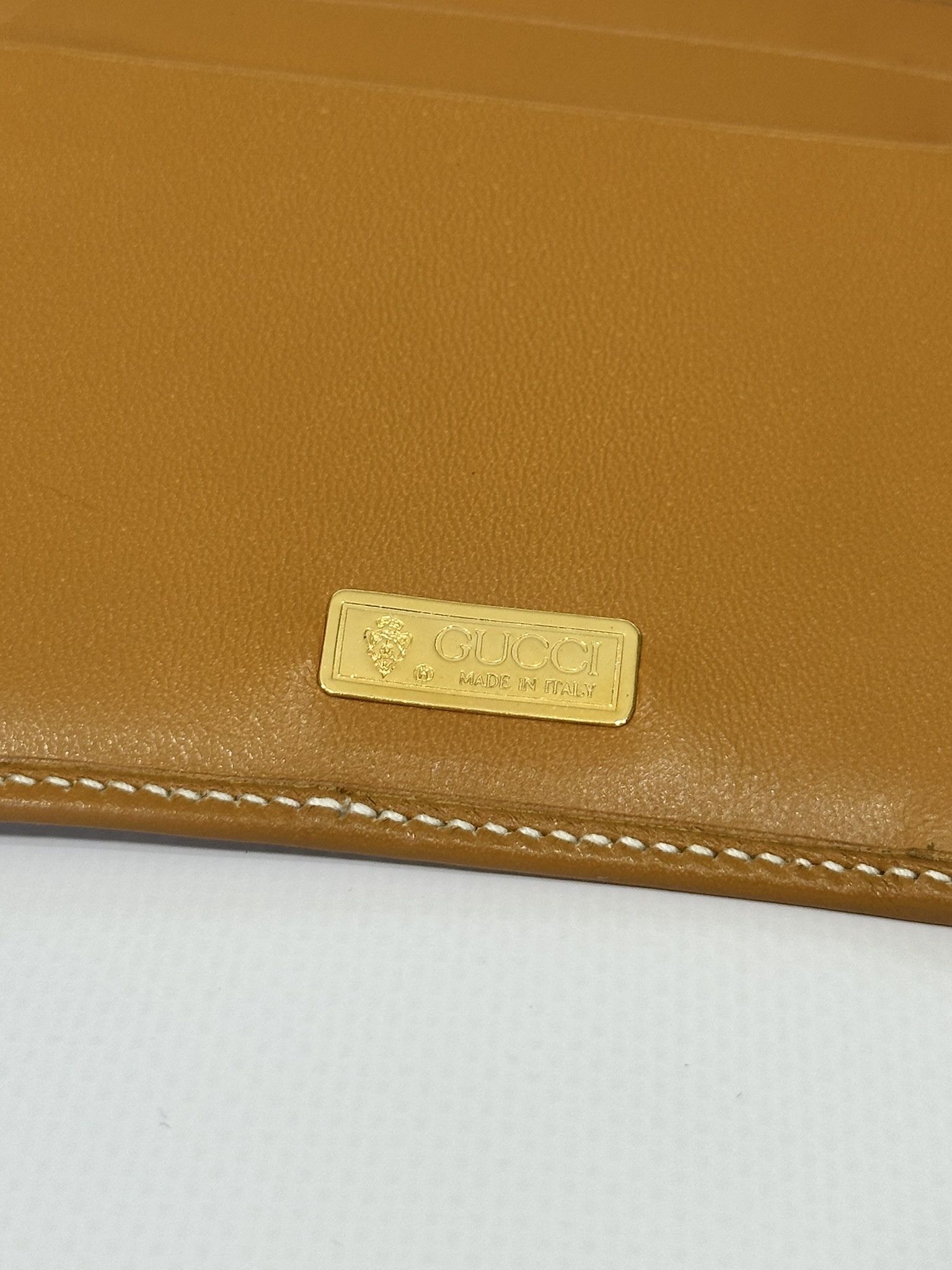 Gucci Gucci Wallet Vintage GG Monogram Canvas Leather Beige Size ONE SIZE - 10 Thumbnail