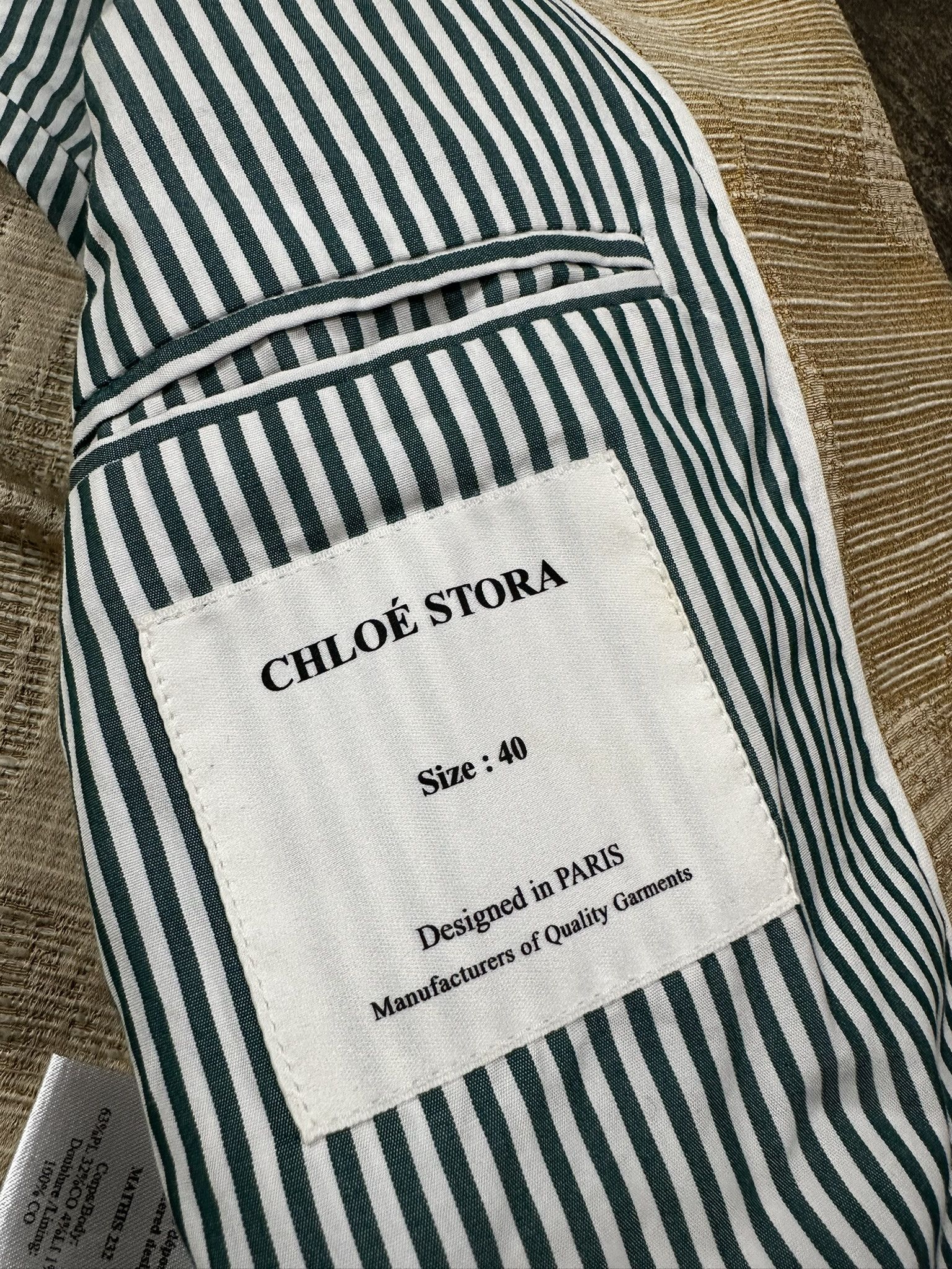 Chloe Chloe Stora Luxury Blazer Size M / US 6-8 / IT 42-44 - 11 Thumbnail