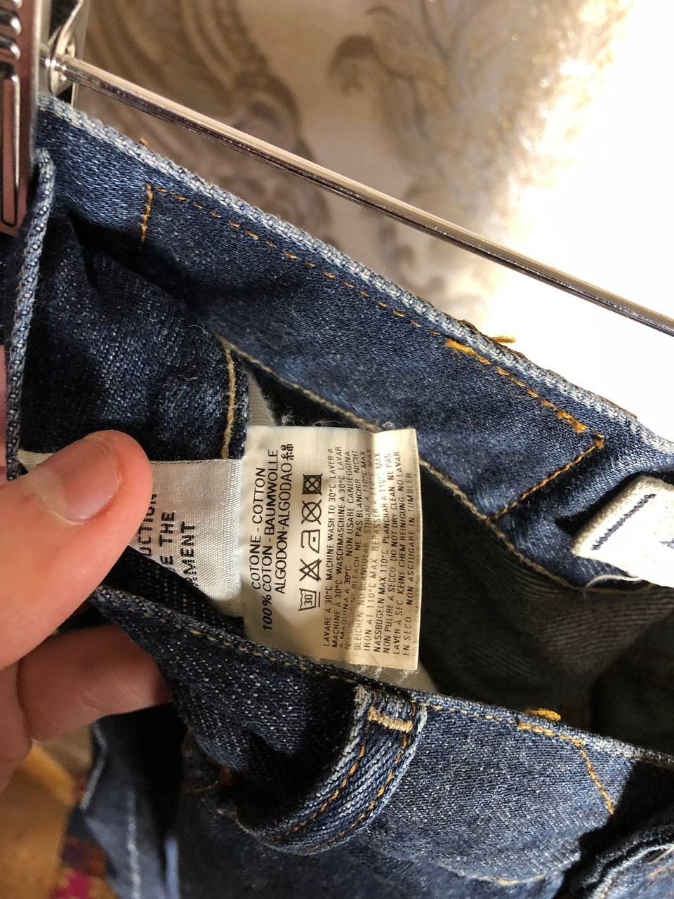Diesel × Vintage VERY RARE DIESEL INDUSTRY DENIM DIVISION JEANS DESIGNER 90s Size US 30 / EU 46 - 5 Thumbnail