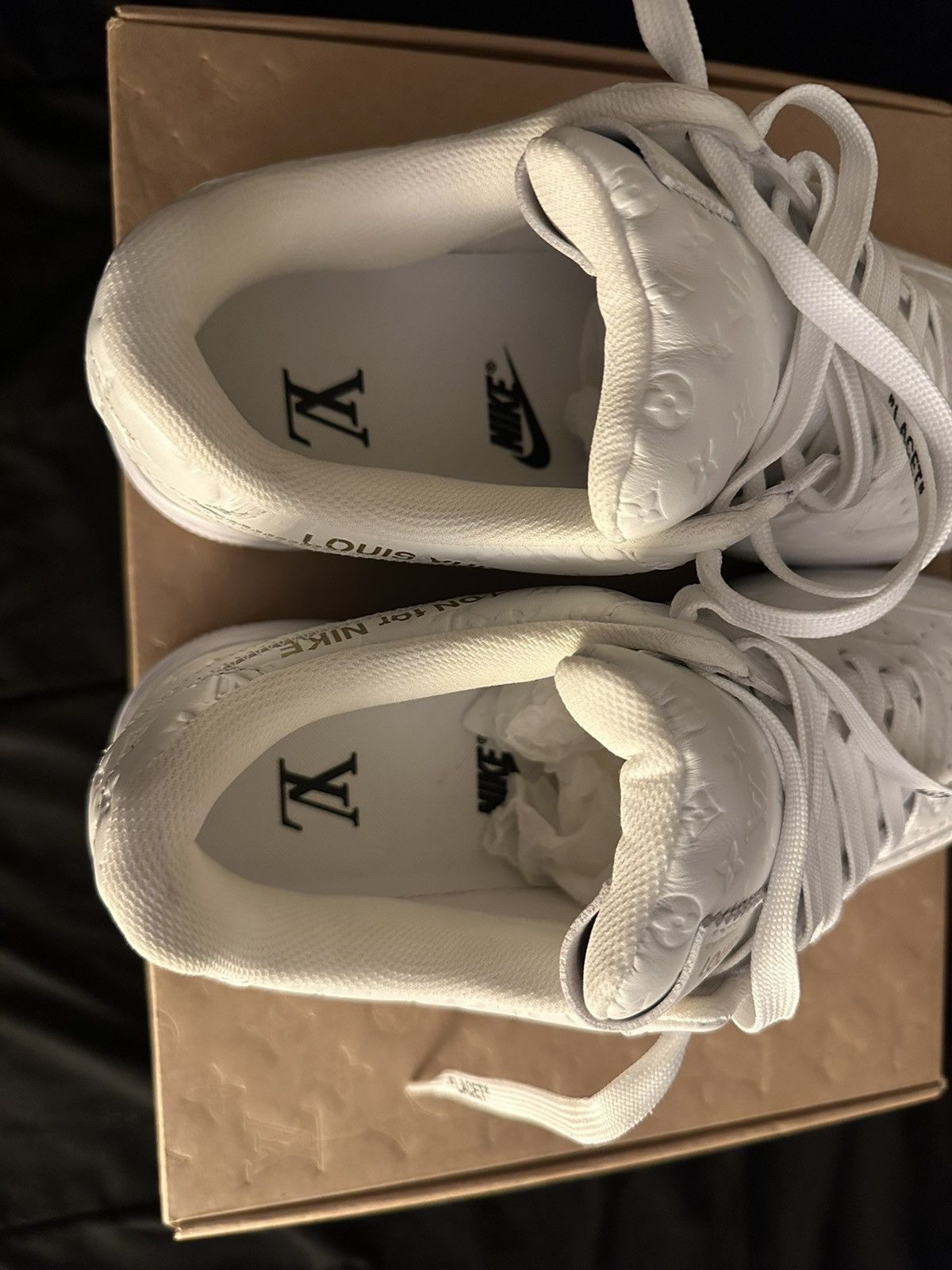 Louis Vuitton × Nike × Virgil Abloh Louis Vuitton Nike Air Force 1 Low by Virgil Abloh Size US 9.5 / EU 42-43 - 8 Thumbnail