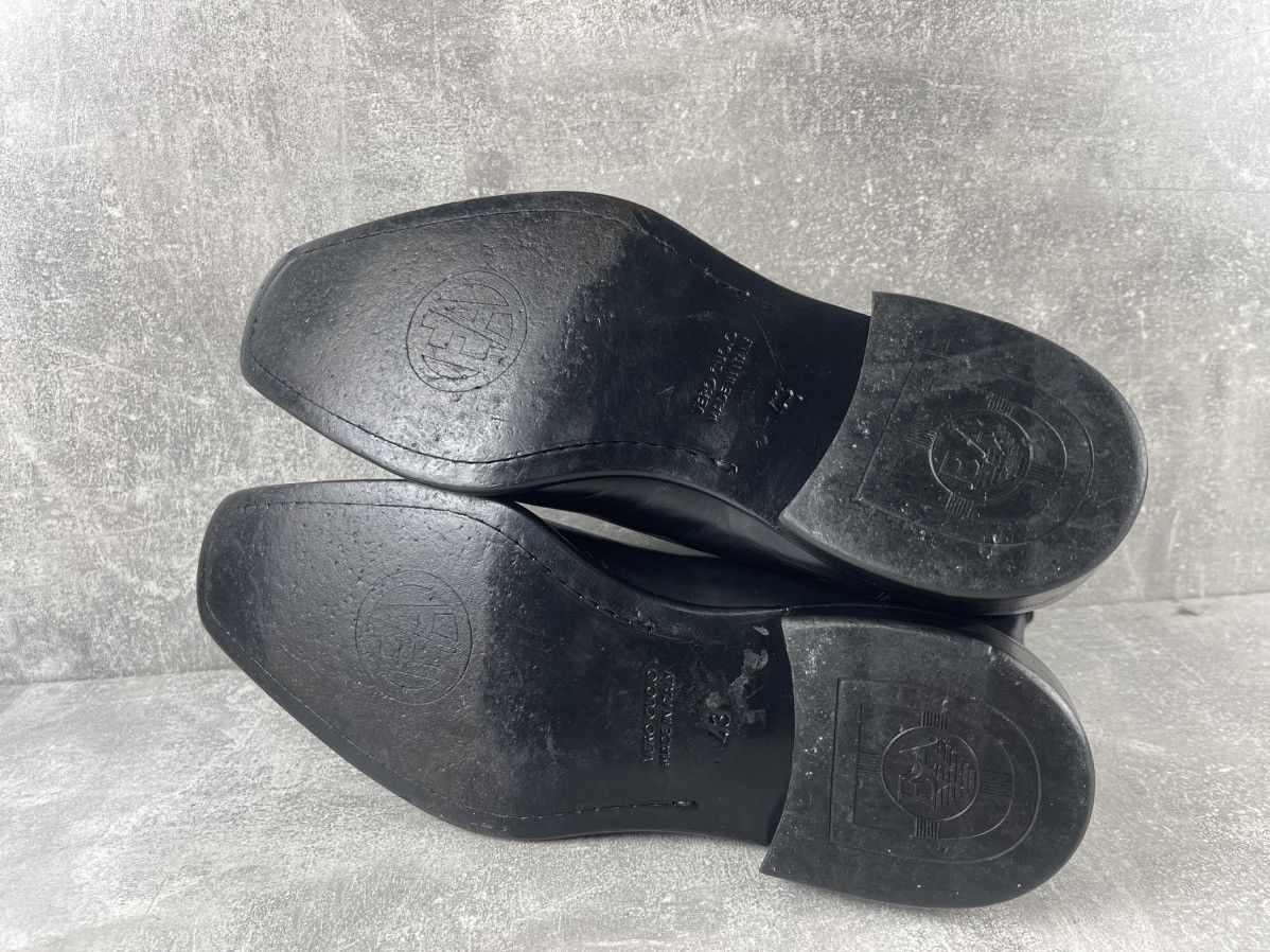 Emporio Armani Emporio Armani Avant Garde Chelsea Boots Black Leather Size US 10 / EU 43 - 6 Thumbnail