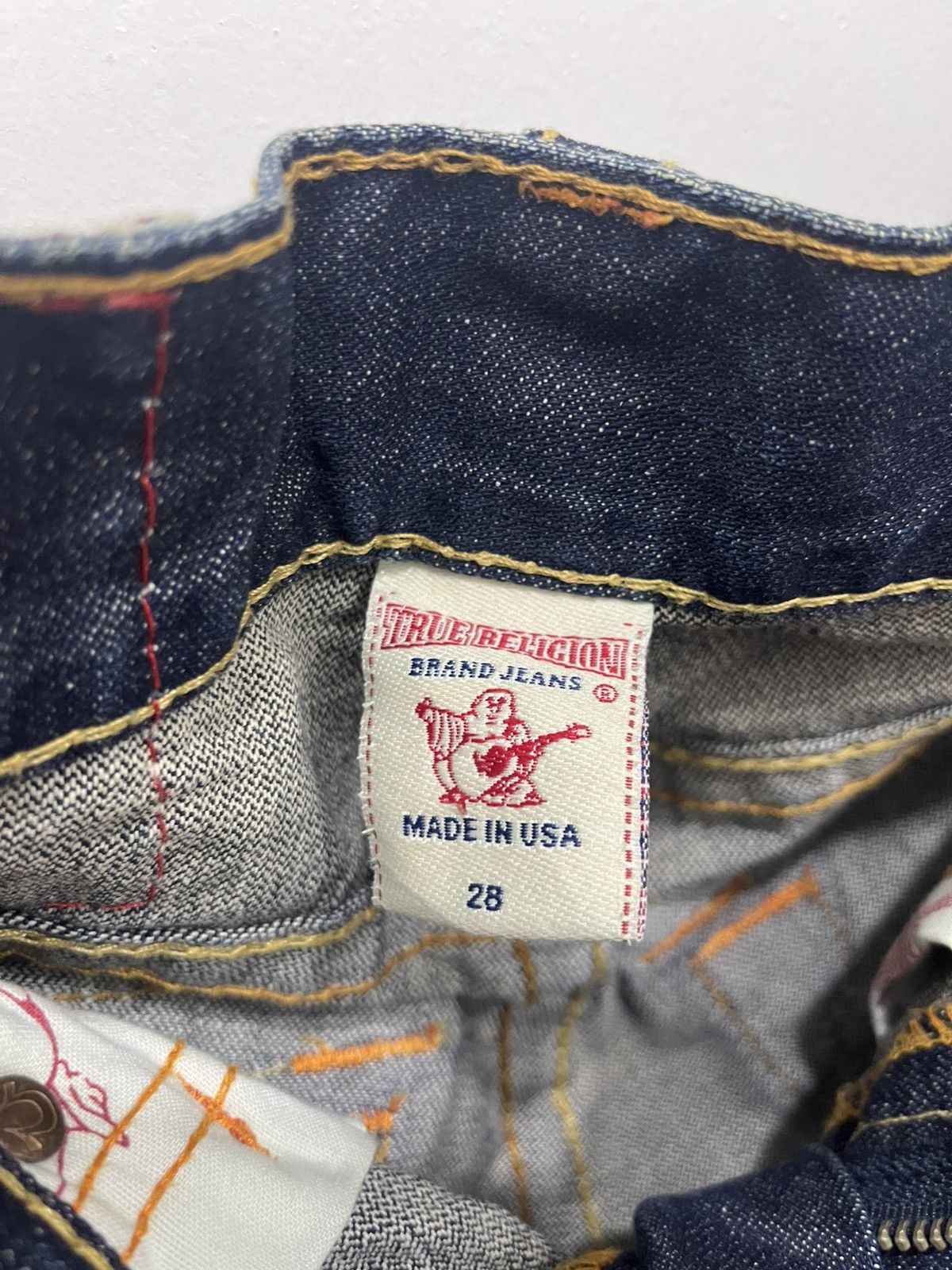 True Religion True Religion Blue Jeans Section Rainbow Joey Size US 34 / EU 50 - 6 Thumbnail