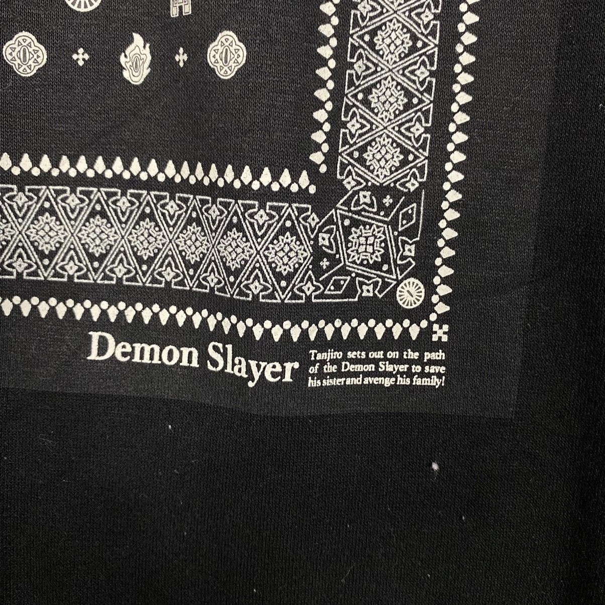 Japanese Brand 📌Vintage Sweatshirt Cartoon Demon Slayer Big Logo Size US XL / EU 56 / 4 - 12 Thumbnail