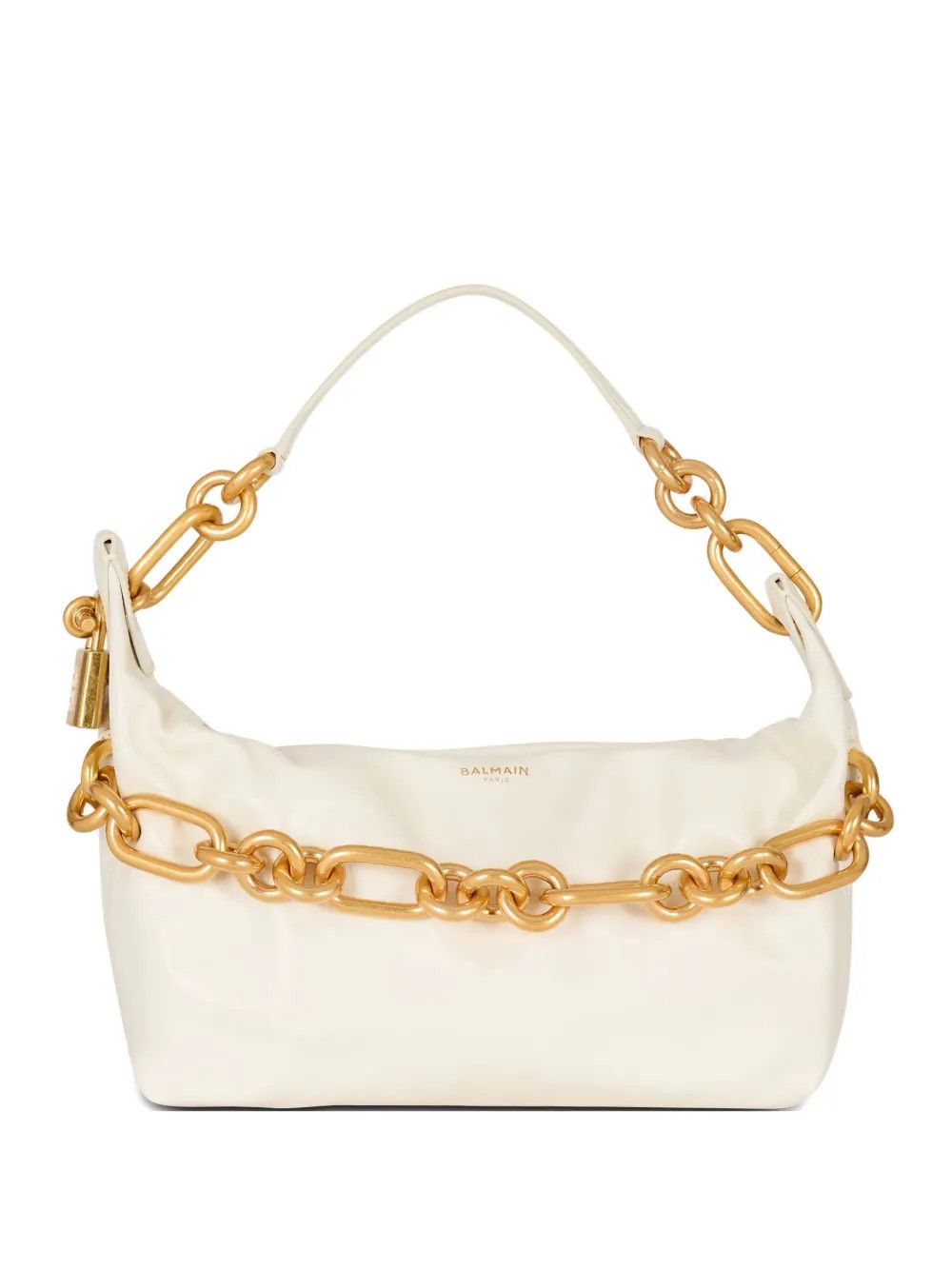 Balmain o1loc1c0526 Size: OS / Medium Sync Leather Shoulder Bag Size ONE SIZE - 1 Thumbnail