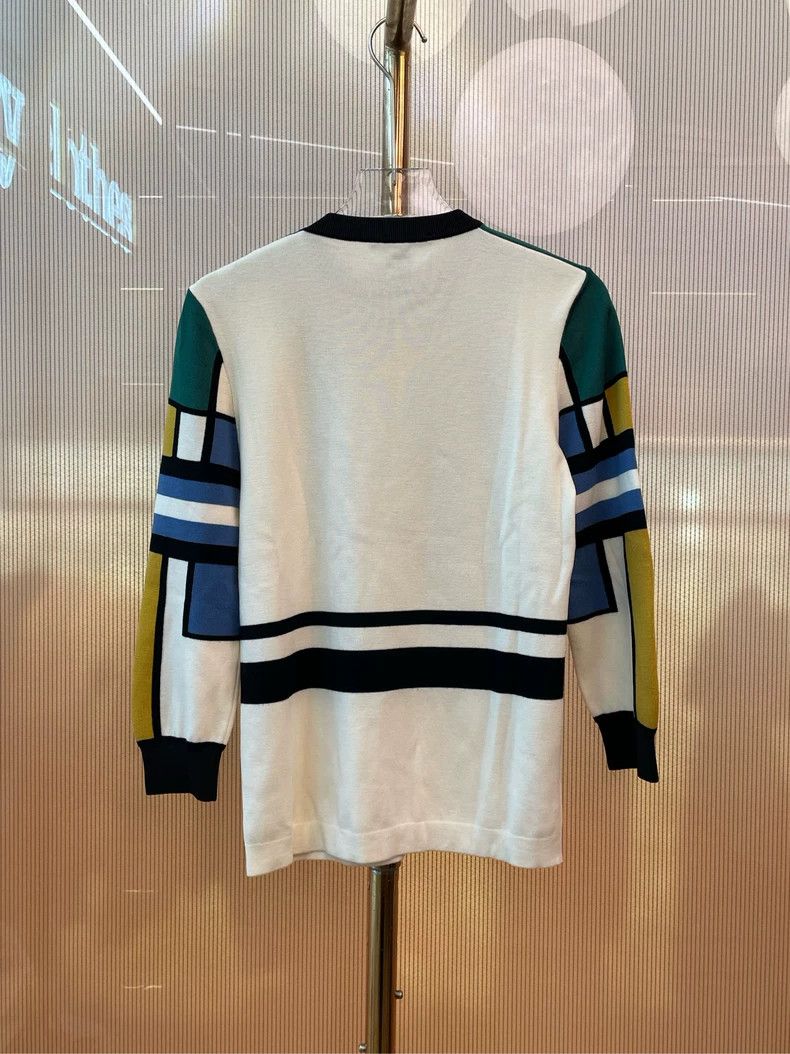 Louis Vuitton Louis Vuitton Color-block wool sweater Size S / US 4 / IT 40 - 3 Thumbnail