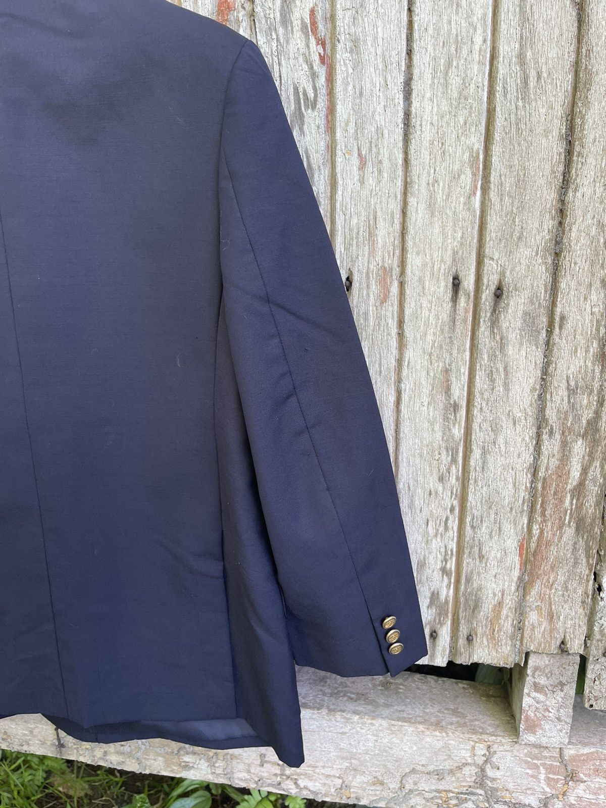 Pierre Cardin × Vintage Vintage Pierre Cardin Double-Breasted Wool Blazer Size 42S - 11 Thumbnail