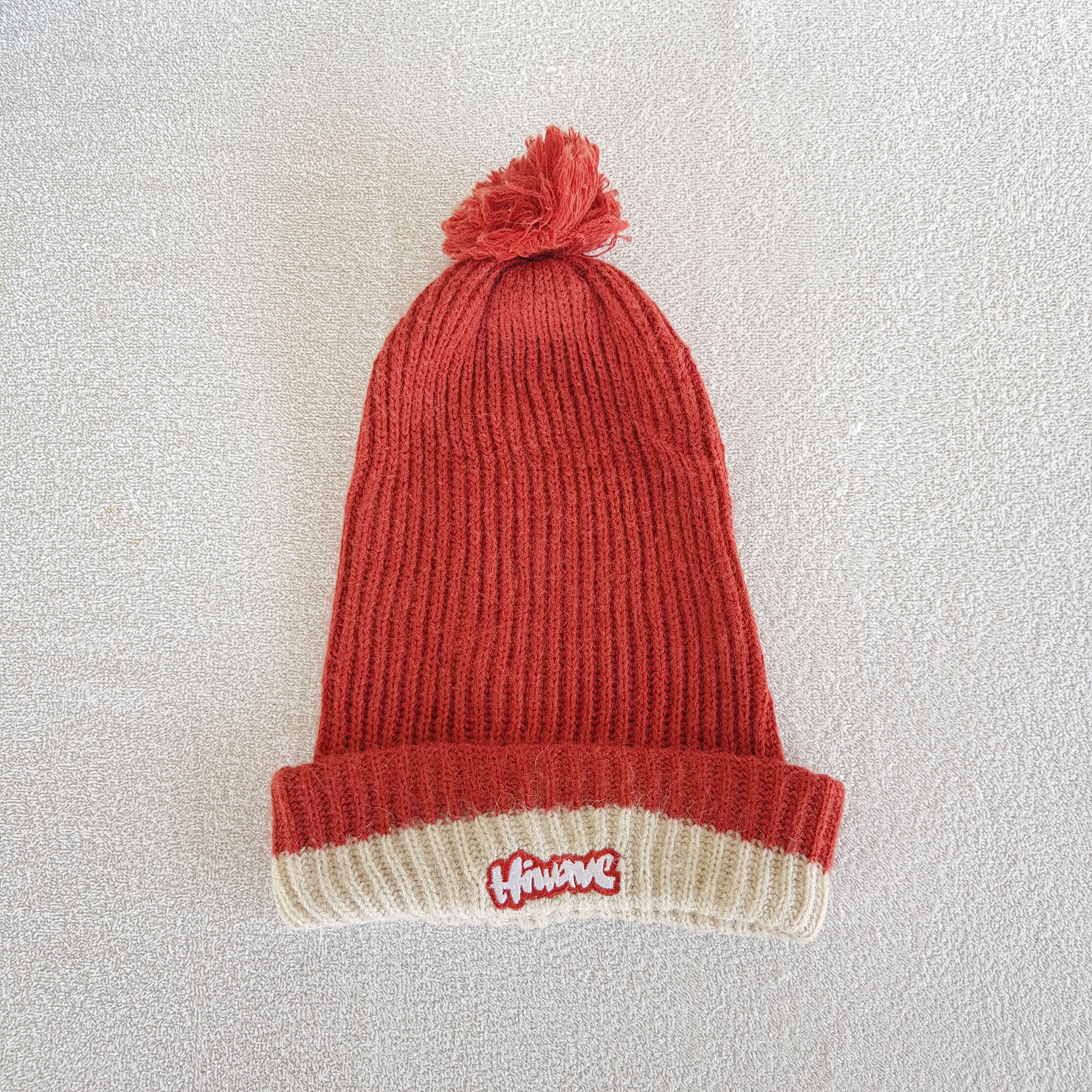 Japanese Brand Vintage Hiwave Beanie Knitted Snow Caps Hats. Size ONE SIZE - 5 Thumbnail