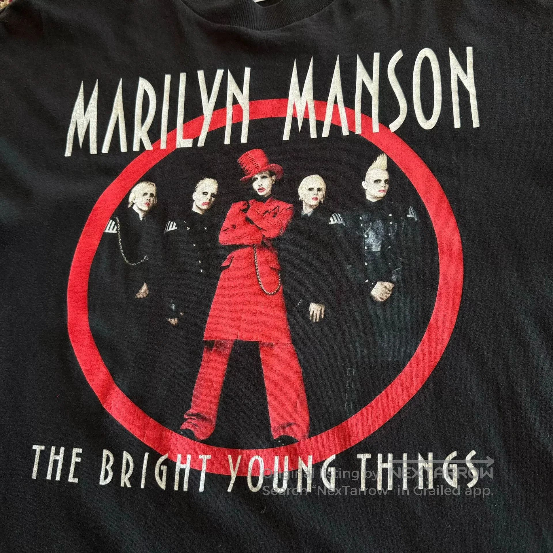 Marilyn Manson Marilyn Manson Vintage Tee. Size US M / EU 48-50 / 2 - 2 Thumbnail