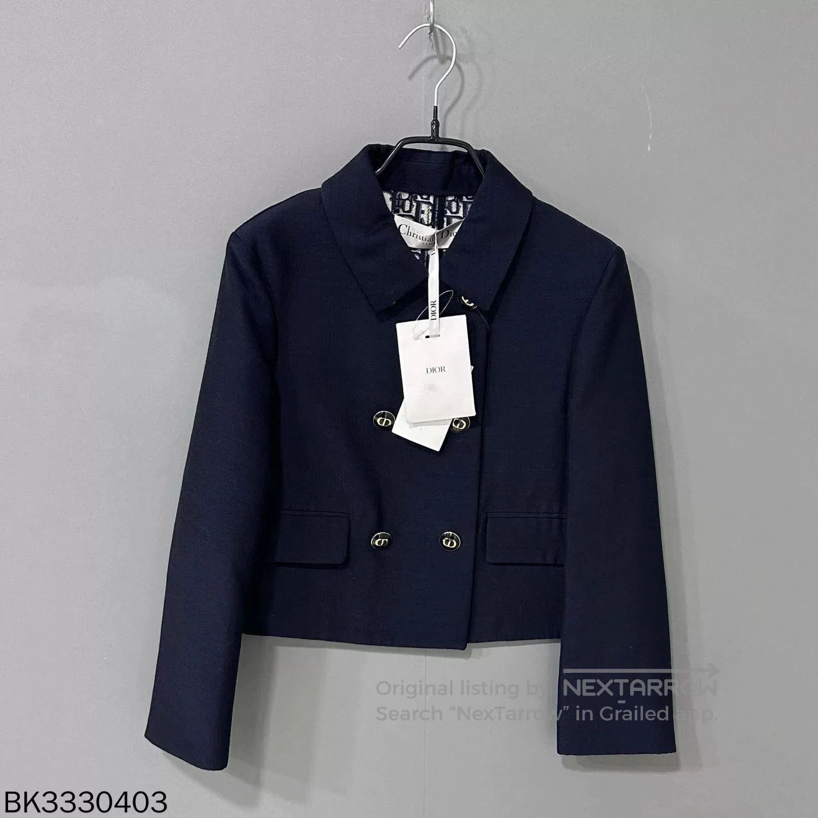 Dior Dior Dark Blue Double. Size XXS / US 00 / IT 34 - 1 Thumbnail