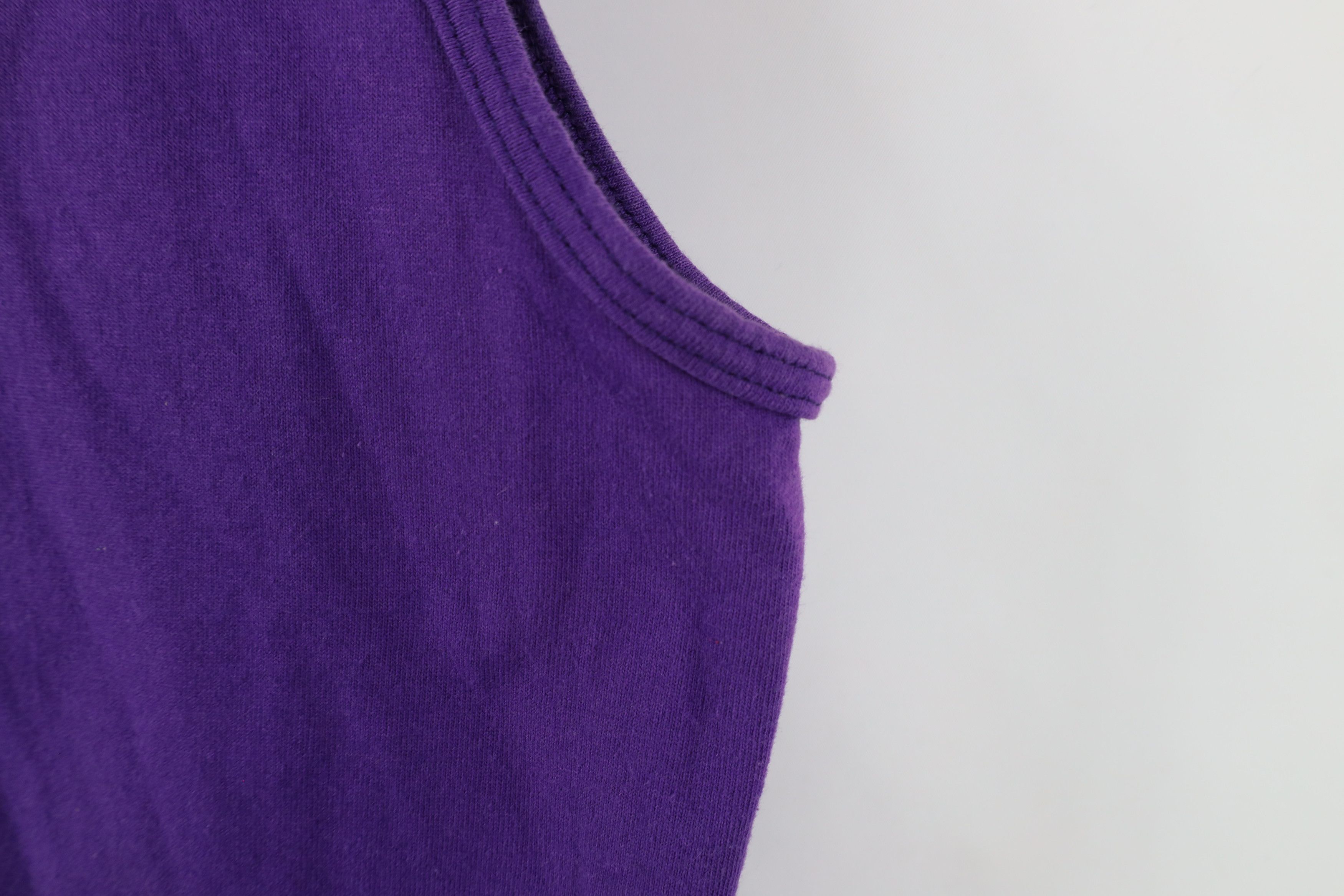 Vintage Vintage 90s Streetwear Sleeveless Muscle Tank Top T-Shirt Size L / US 10 / IT 46 - 4 Thumbnail