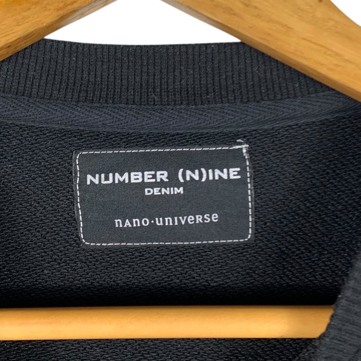 Japanese Brand NUMBER NINE DENIM x Nano Universe Japanese Brand Sweatshirt Size US S / EU 44-46 / 1 - 6 Thumbnail