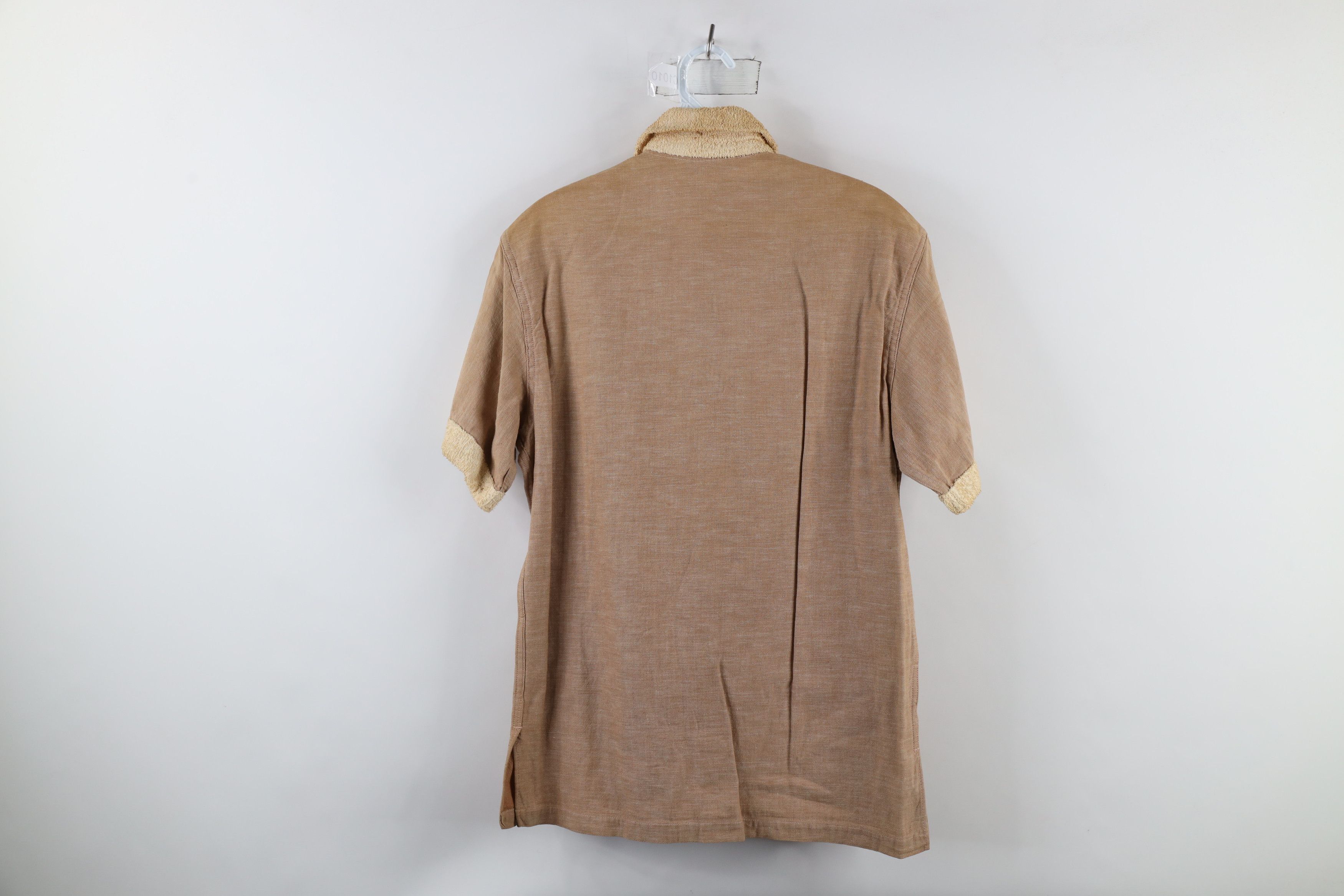 Vintage Vintage 50s 60s McGregor Terry Cloth Chambray Zip Polo USA Size US S / EU 44-46 / 1 - 15 Thumbnail