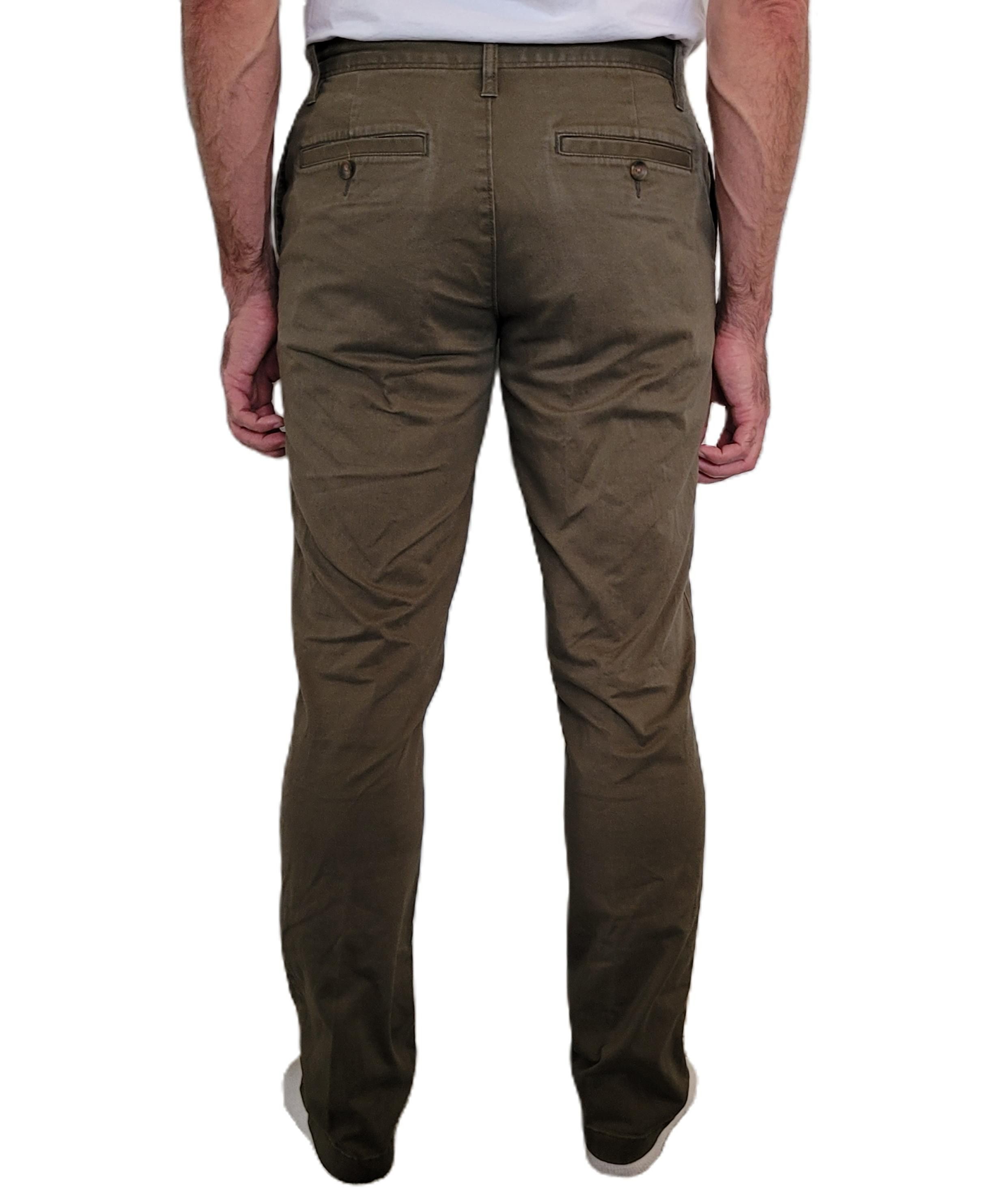 14th & Union Slim Fit Chino Pants Casual Stretch Size US 31 - 2 Thumbnail
