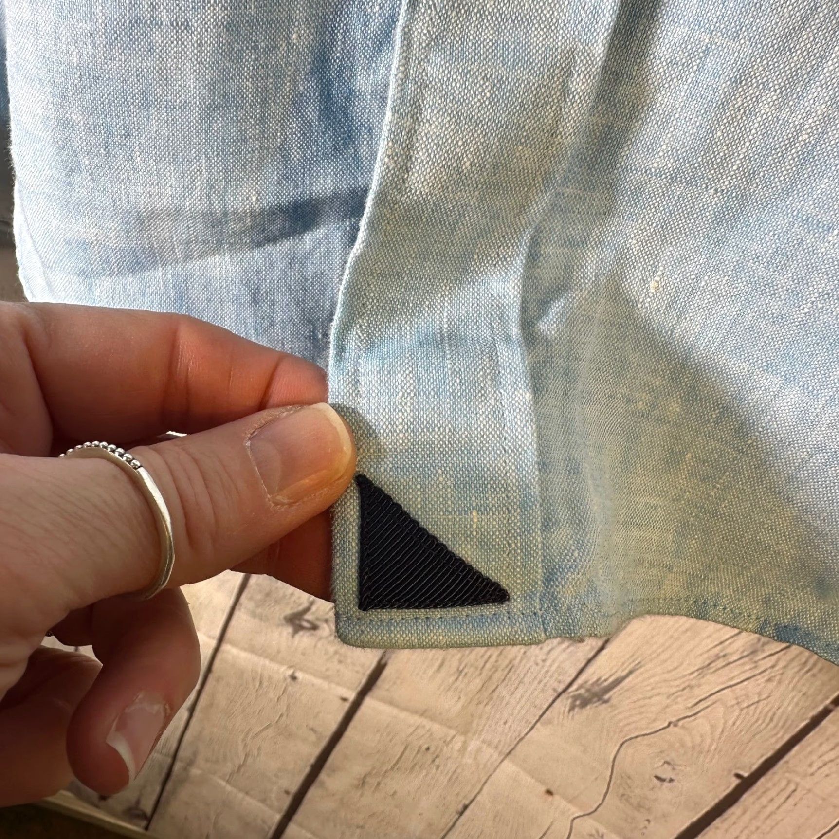UNTUCKit UNTUCKit Grachetto Light Blue 100% Linen Wrinkle Resistant Shirt Mens Large Size US L / EU 52-54 / 3 - 4 Thumbnail