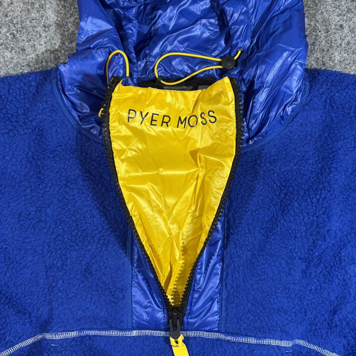Canada Goose Canada Goose x Pyer Moss Teddy logo-patch fleece hoodie Size US M / EU 48-50 / 2 - 6 Thumbnail